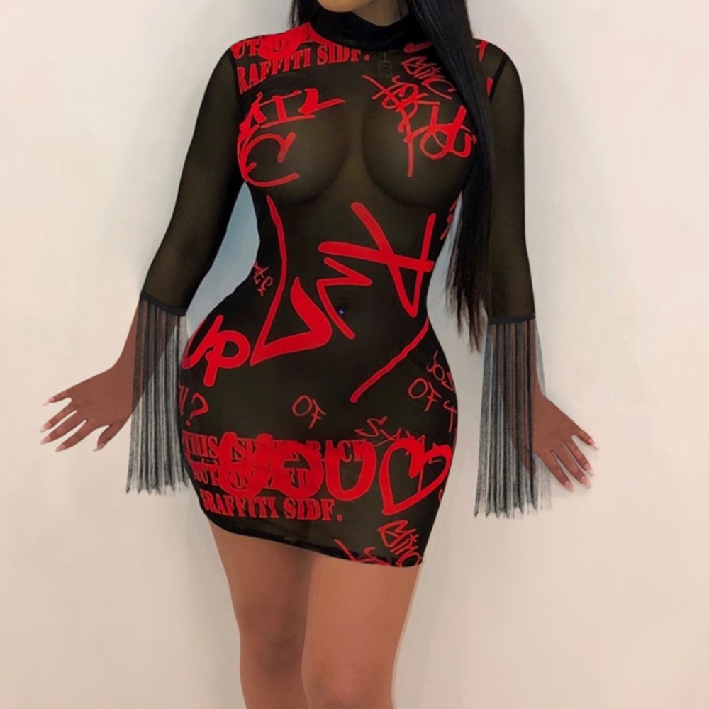 Sexy mini dress